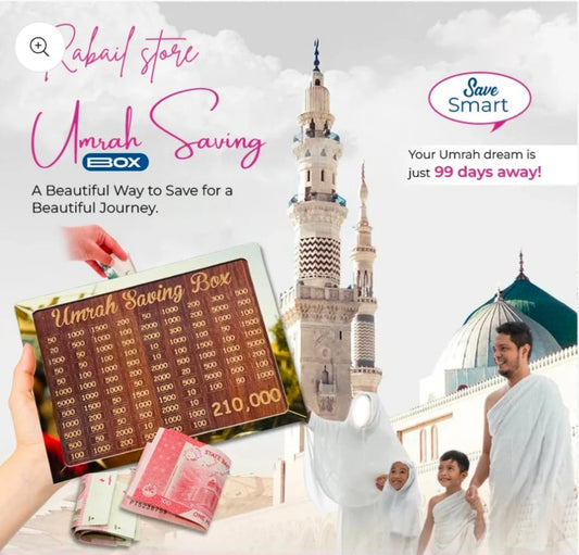 Umrah Saving Box (Premium) 210K